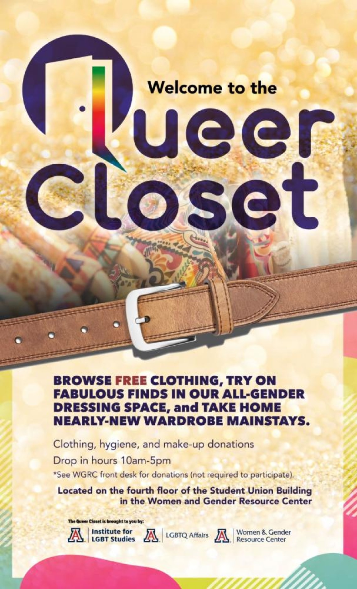 Queer Closet info poster